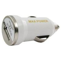 Автомобильное зарядное устройство MaxPower Mini 1A White (33840) image 1