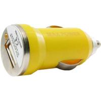 Автомобильное зарядное устройство MaxPower Mini 1A Yellow (33839) image 1