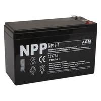 Батарея к ИБП NPP 12В 7 Ач (NP12-7) image 1