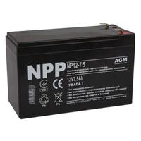 Батарея к ИБП NPP 12В 7.5 Ач (NP12-7.5) image 1