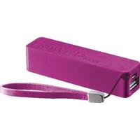 Батарея универсальная Trust Power Bank Portable Phone Charger fuchsia 2200mAh (19706)