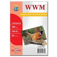 Бумага WWM 10x15 (G180.F20) image 1