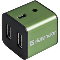 Концентратор USB Defender QUADRO IRON (83506) image 1