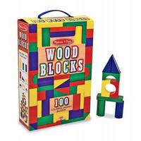 Кубики Melissa&Doug 100 деревянных кубиков (MD481)