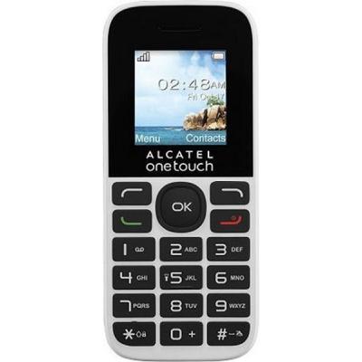 Мобильный телефон ALCATEL ONETOUCH 1016D Pure White (4894461319360)