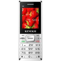 Мобильный телефон Keneksi Q4 Silver (4623720446864)