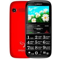 Мобильный телефон Sigma Comfort 50 Slim Red-Black (4304210212175) image 1