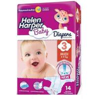 Подгузник Helen Harper Baby Midi 4-9 кг 14 шт (2310569) image 1