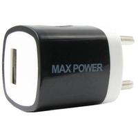 Сетевое зарядное устройство MaxPower One 1A Black (33829) image 1