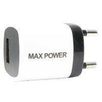 Сетевое зарядное устройство MaxPower One 1A White (33833)