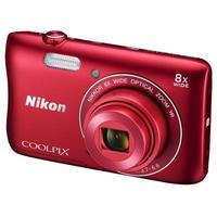 Цифровой фотоаппарат Nikon Coolpix S3700 Red (VNA822E1) image 1