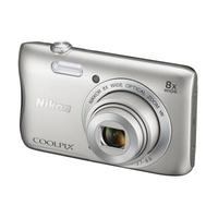 Цифровой фотоаппарат Nikon Coolpix S3700 Silver (VNA820E1)