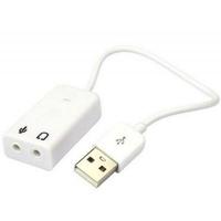 Звуковая плата Dynamode USB 8(7.1) каналов 3D RTL (USB-SOUND7-WHITE) image 1