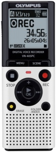 Цифровой диктофон Olympus VN-405PC 2 GB White