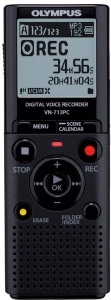 Цифровой диктофон Olympus VN-713PC 4 GB Black